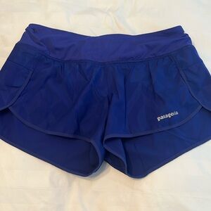 Blue Patagonia shorts
